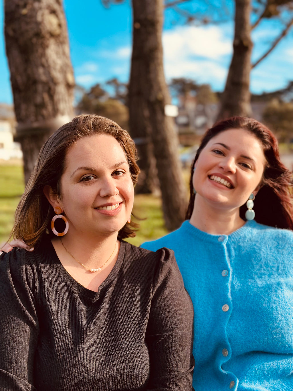 Les Laura bleu et blanche