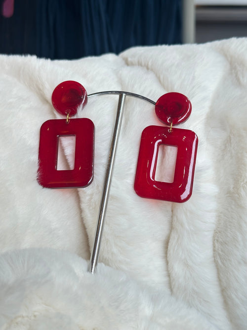 Les Marine rouge bordeau