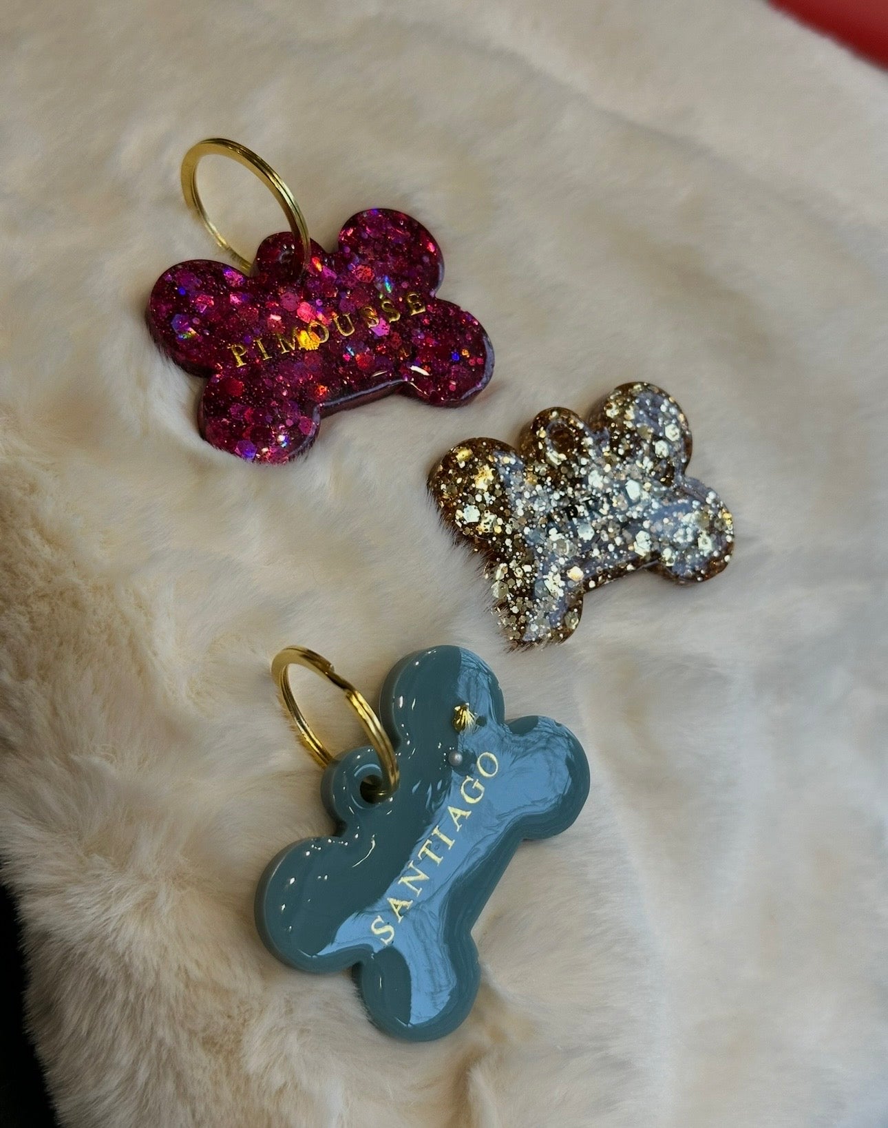 Médaille Pimousse shiny rose