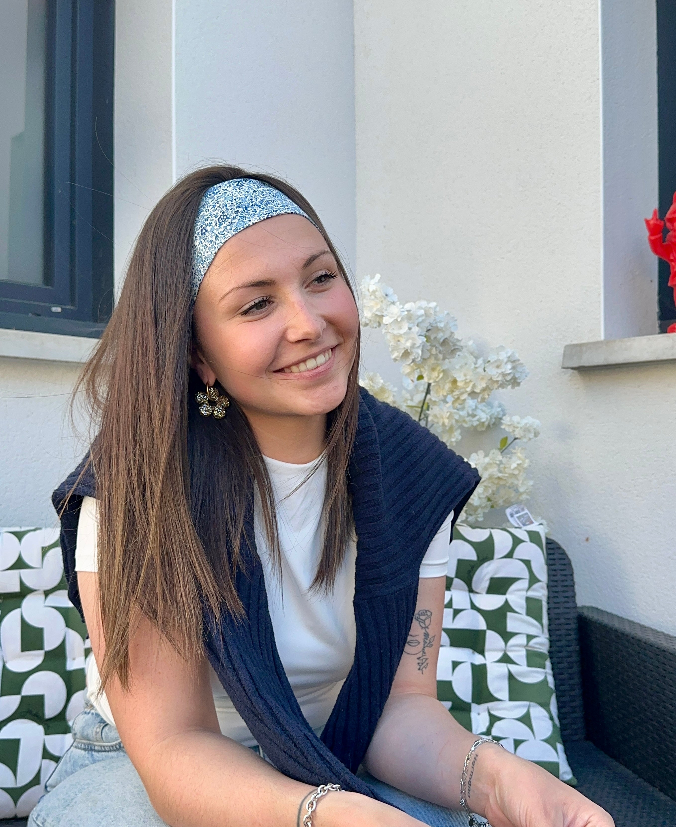 Titi Bandeau Liberty bleu