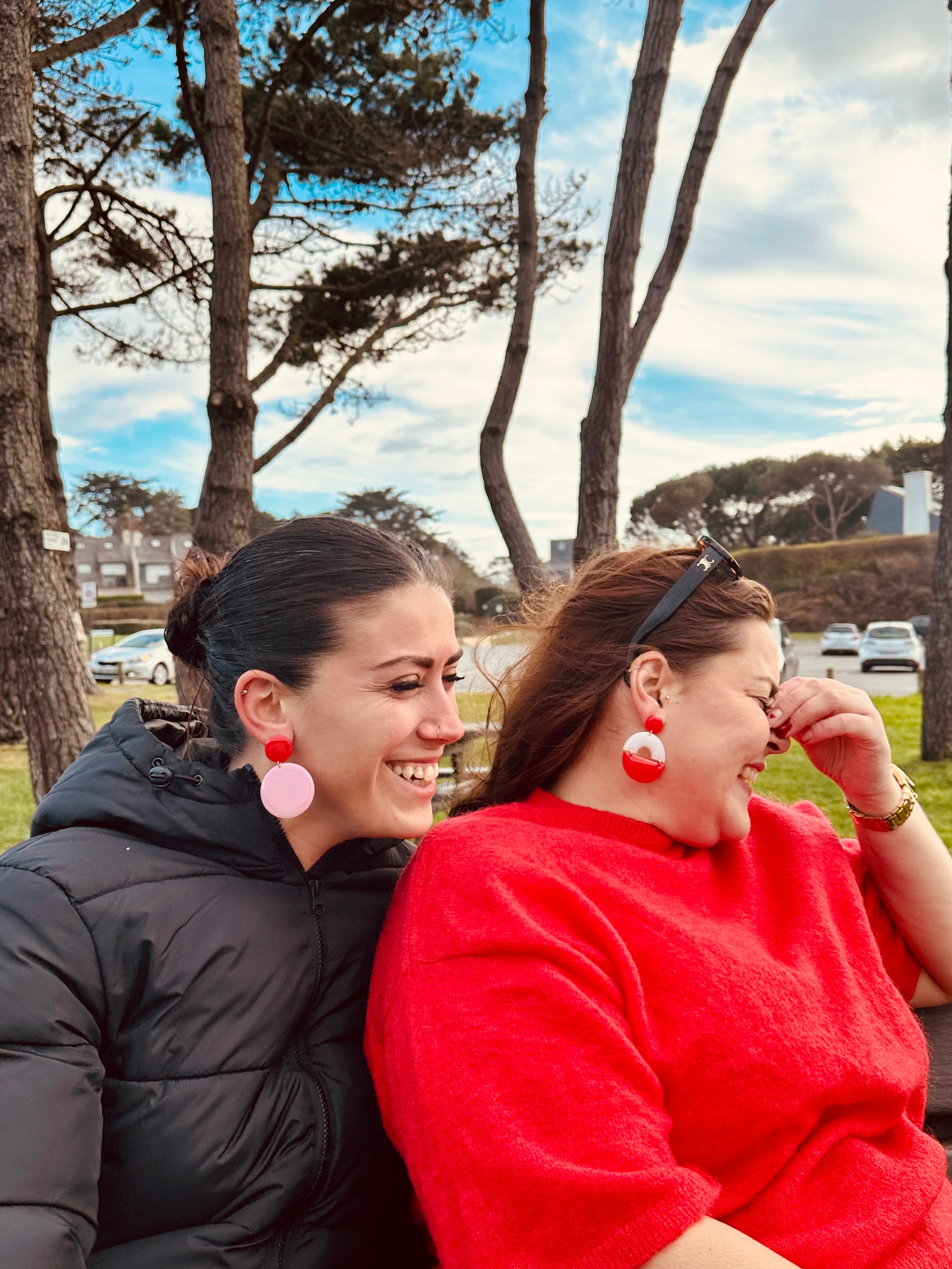 Les Manon rose rouge