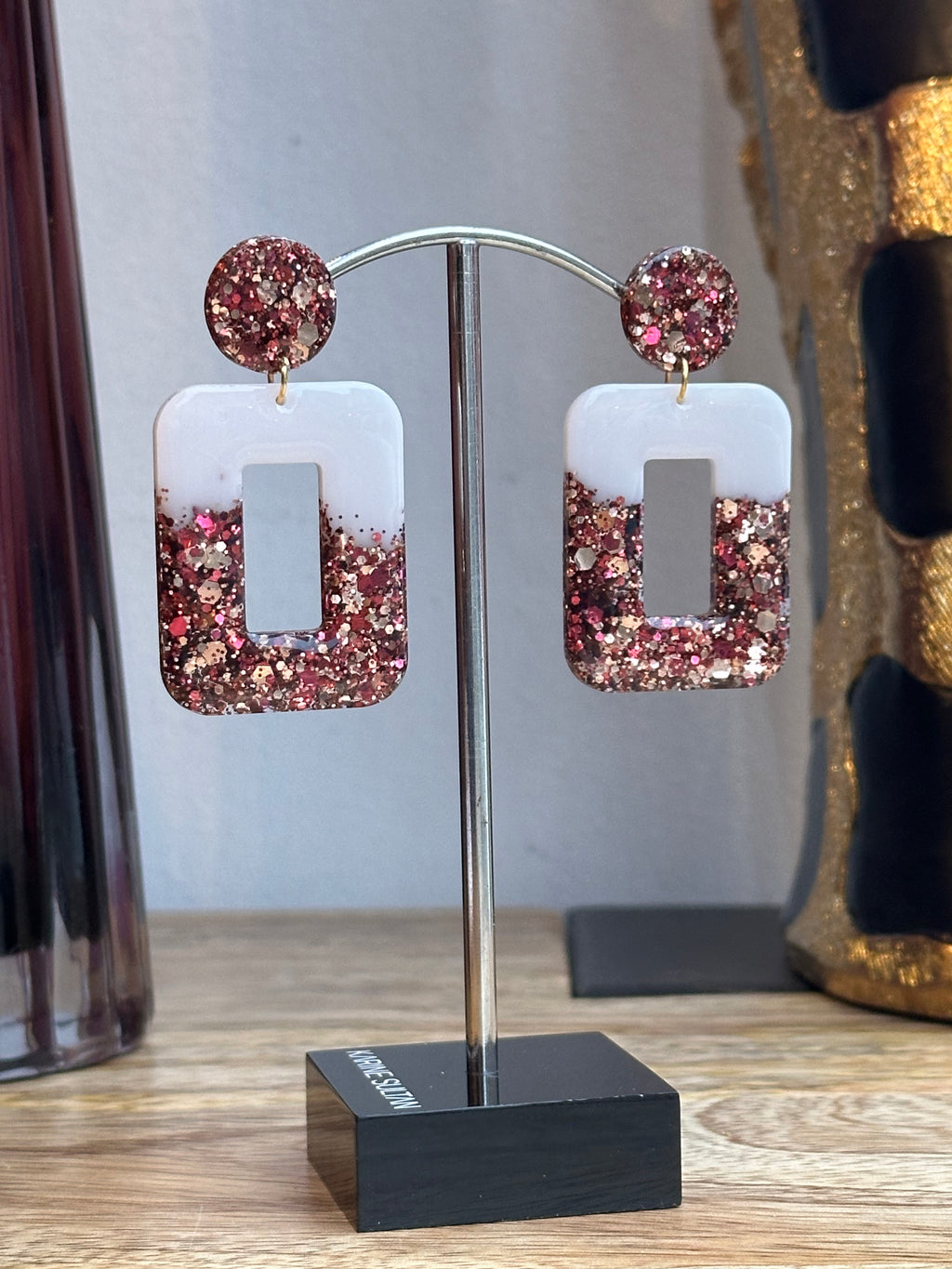 Les Marine blanche et rose gold