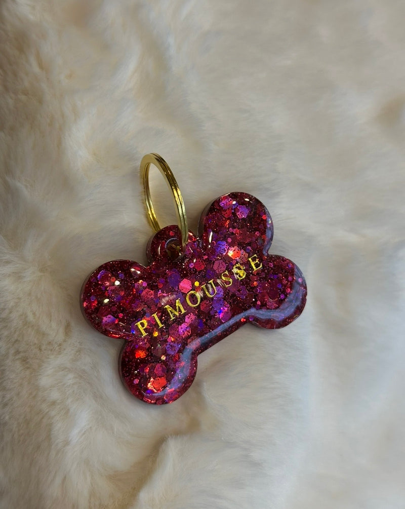 Médaille Pimousse shiny rose