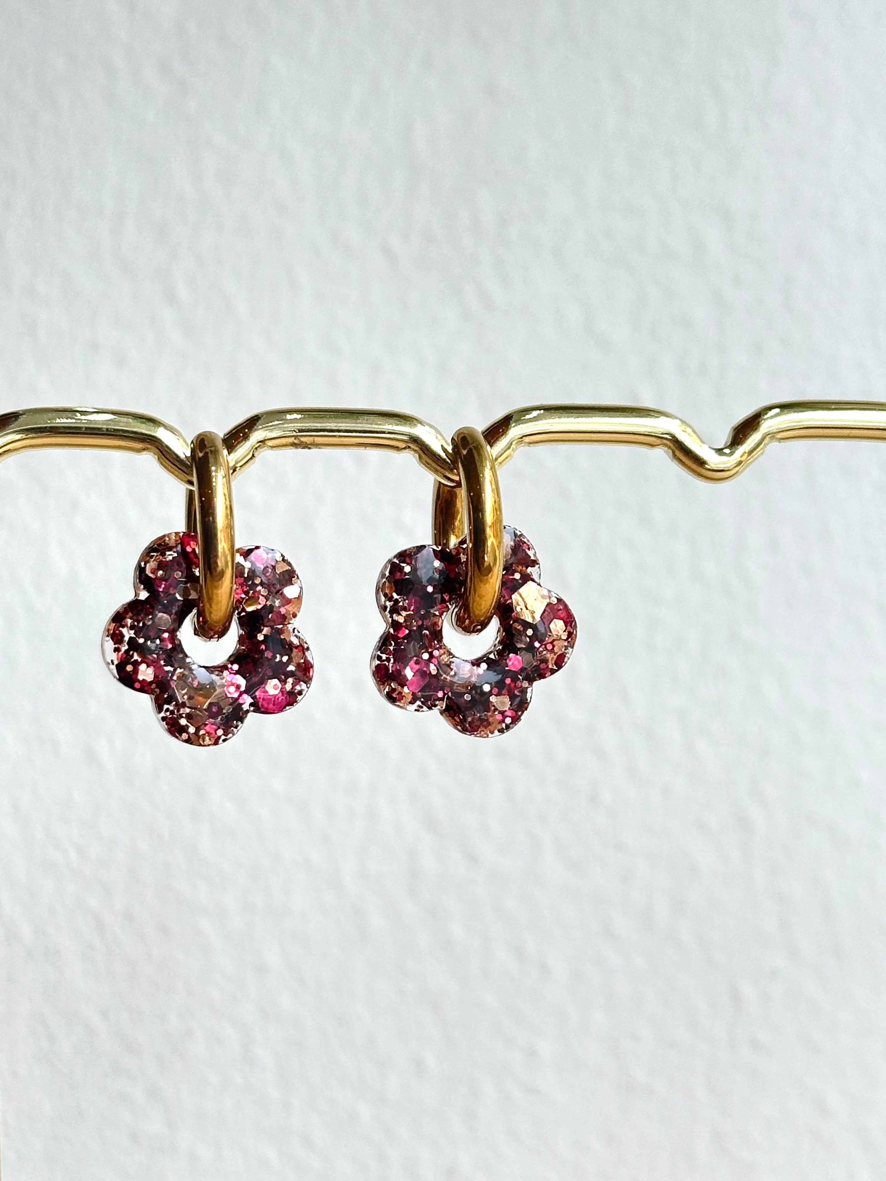 Thibolettes minis shiny rose et or