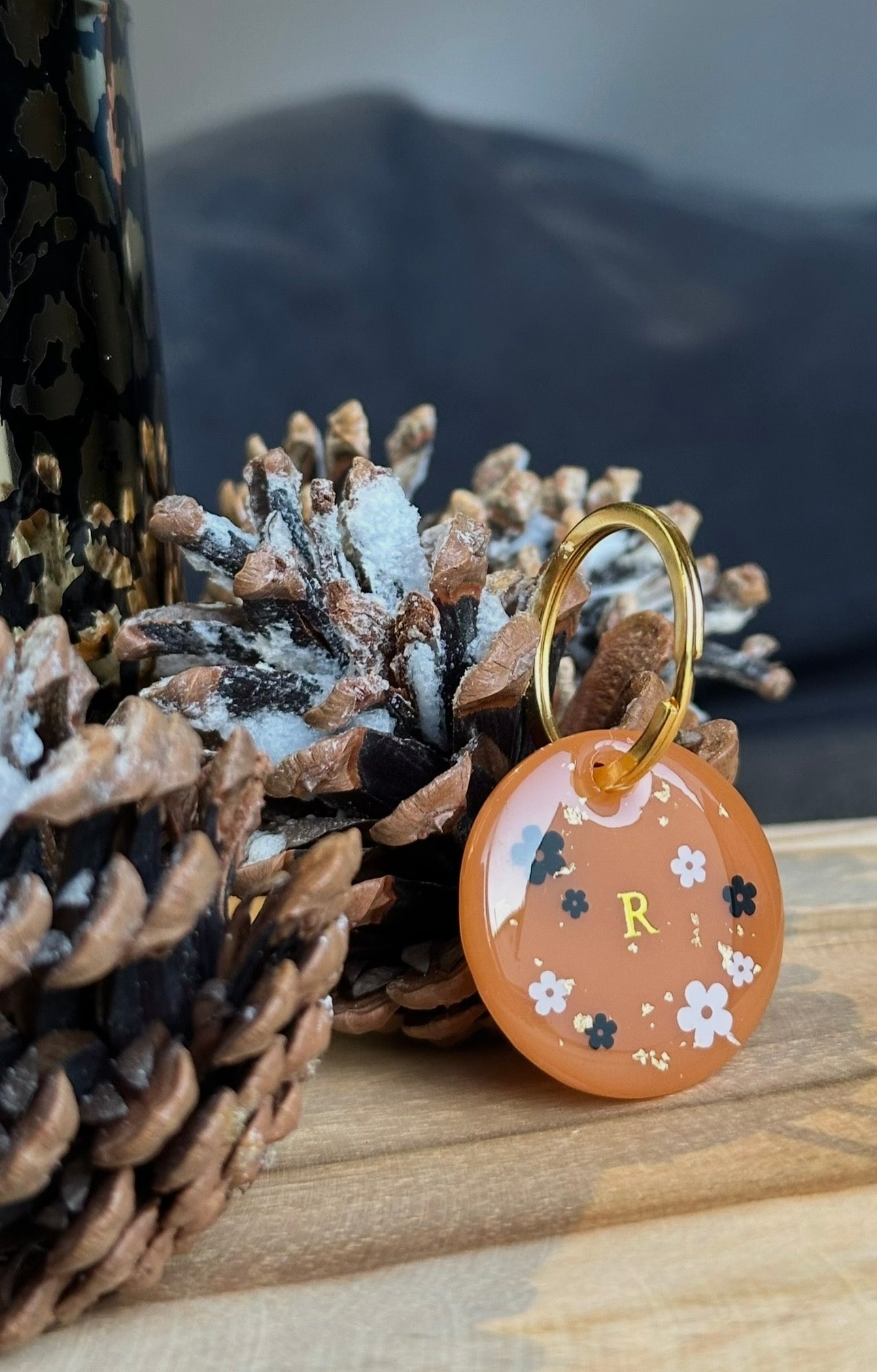 Médaille Flora orange