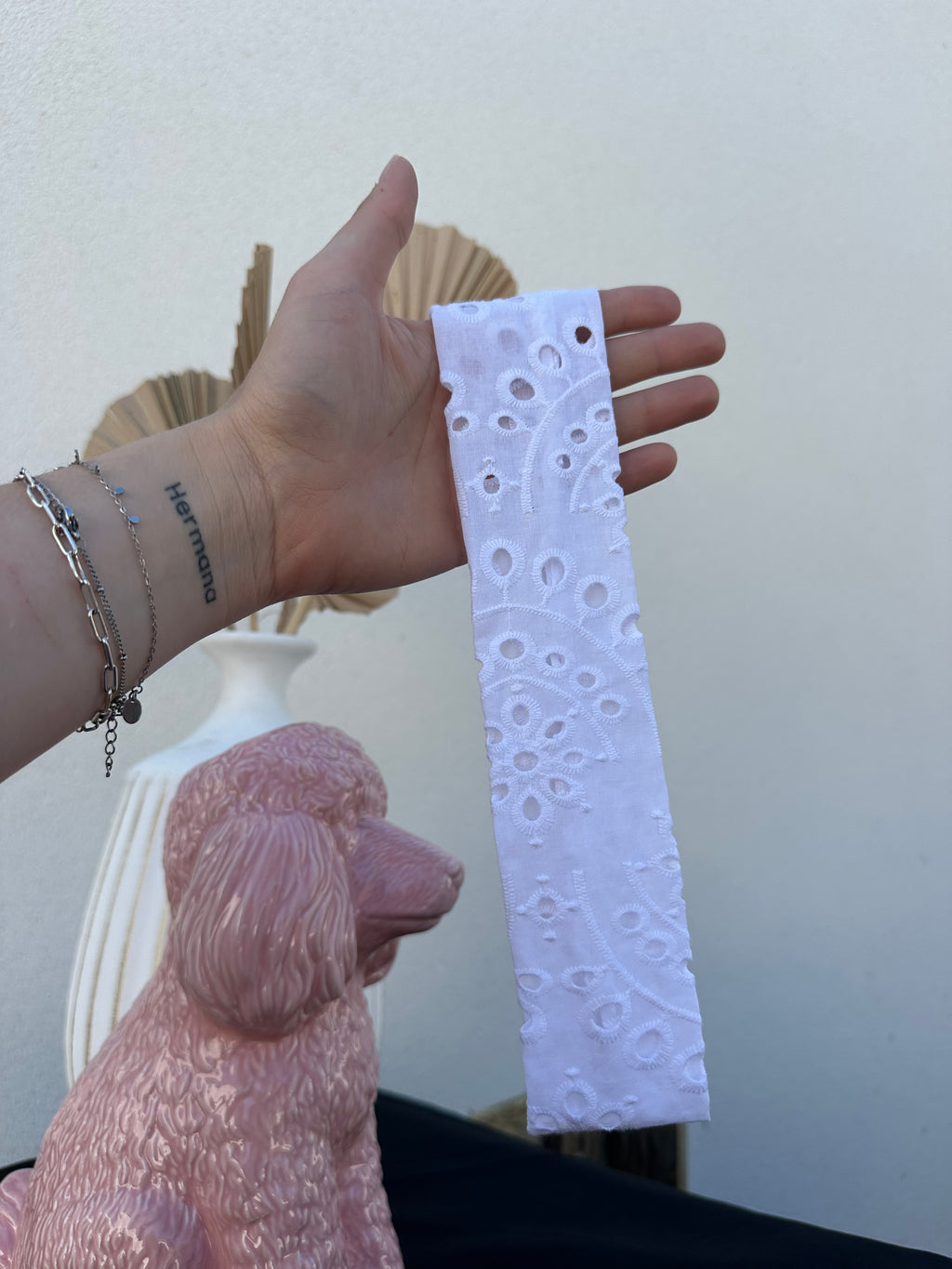 Titi Bandeau broderie anglaise