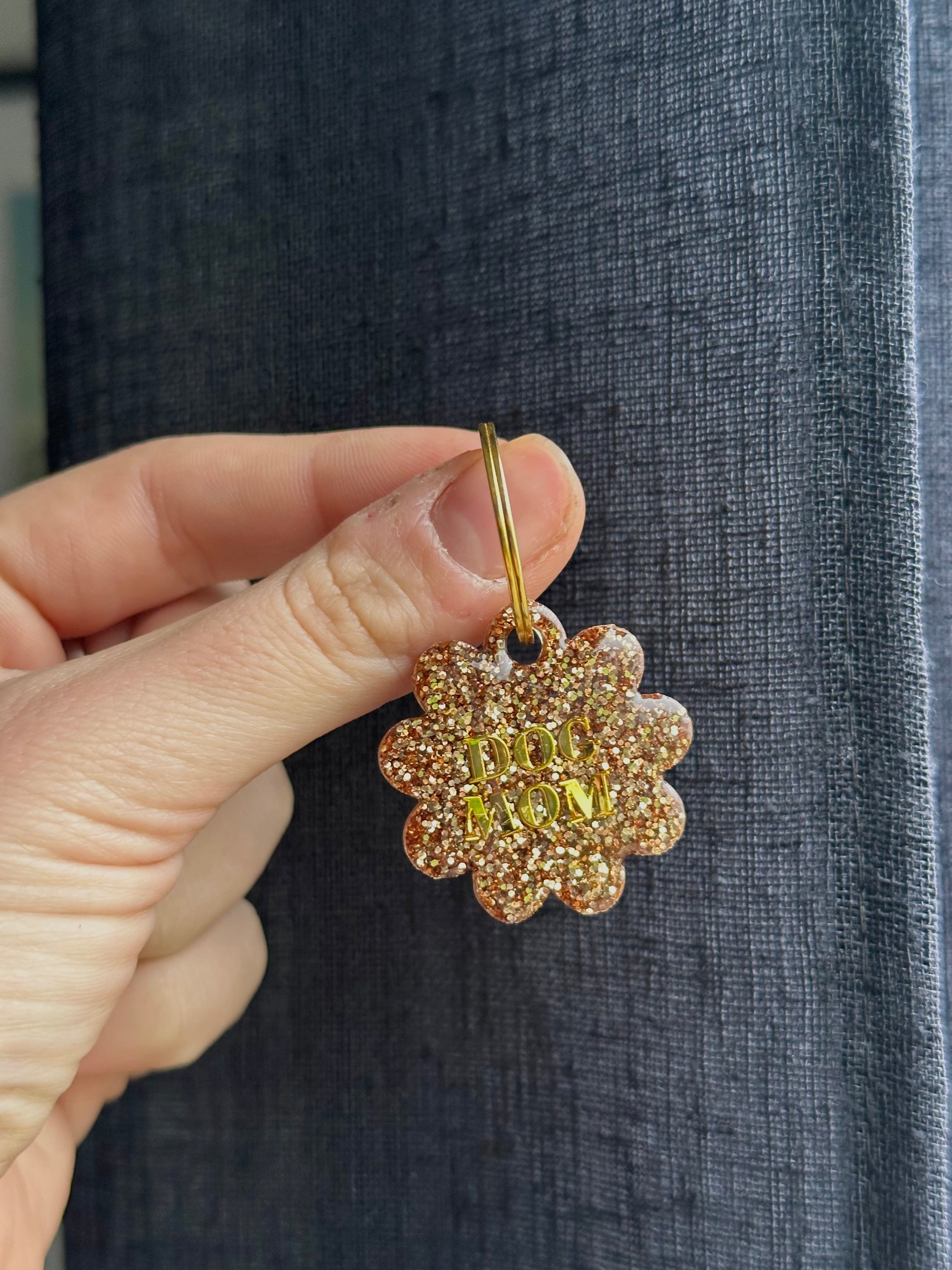 Porte clés Dog Mom Star