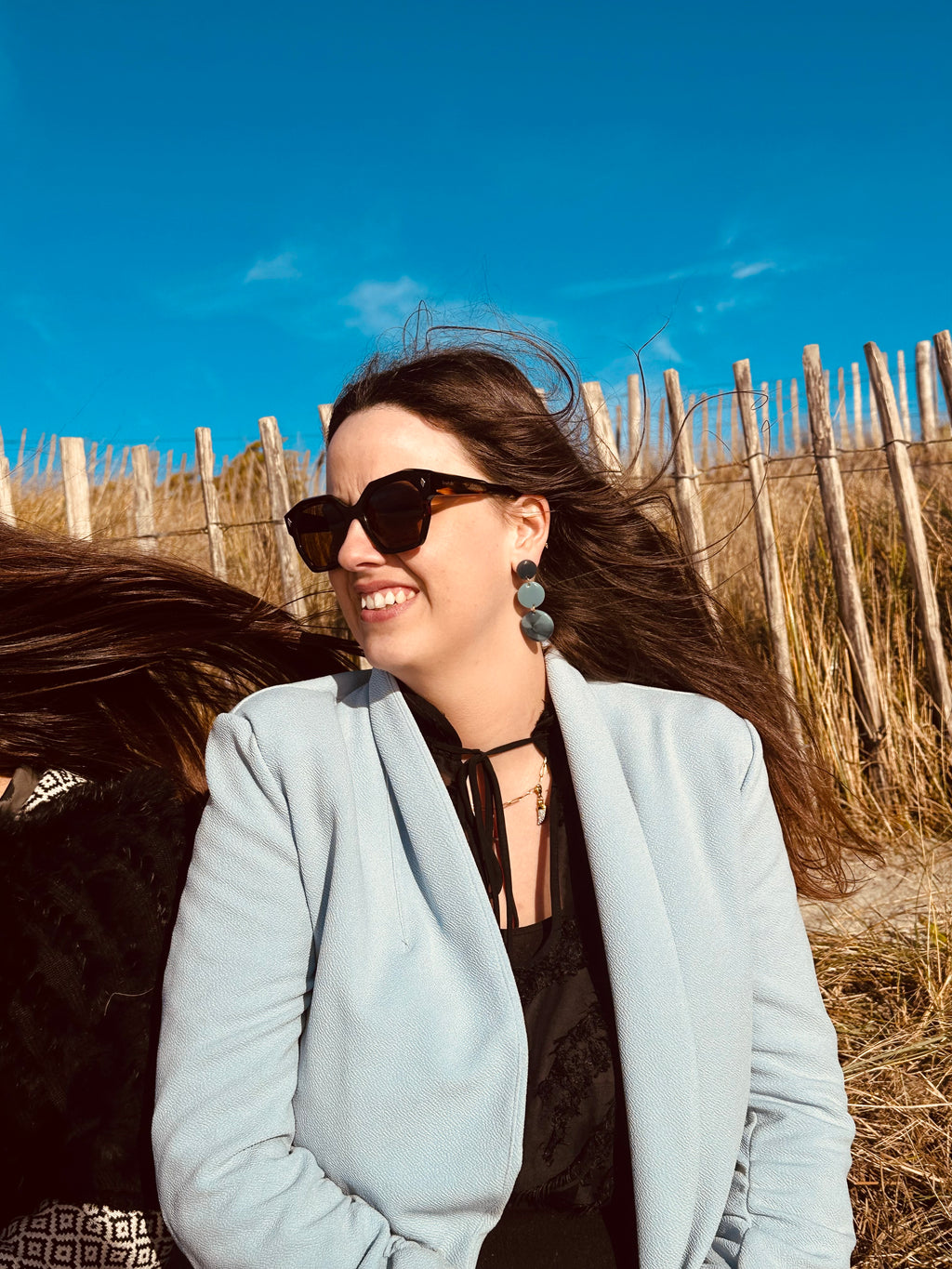 Les Laura duo de bleu