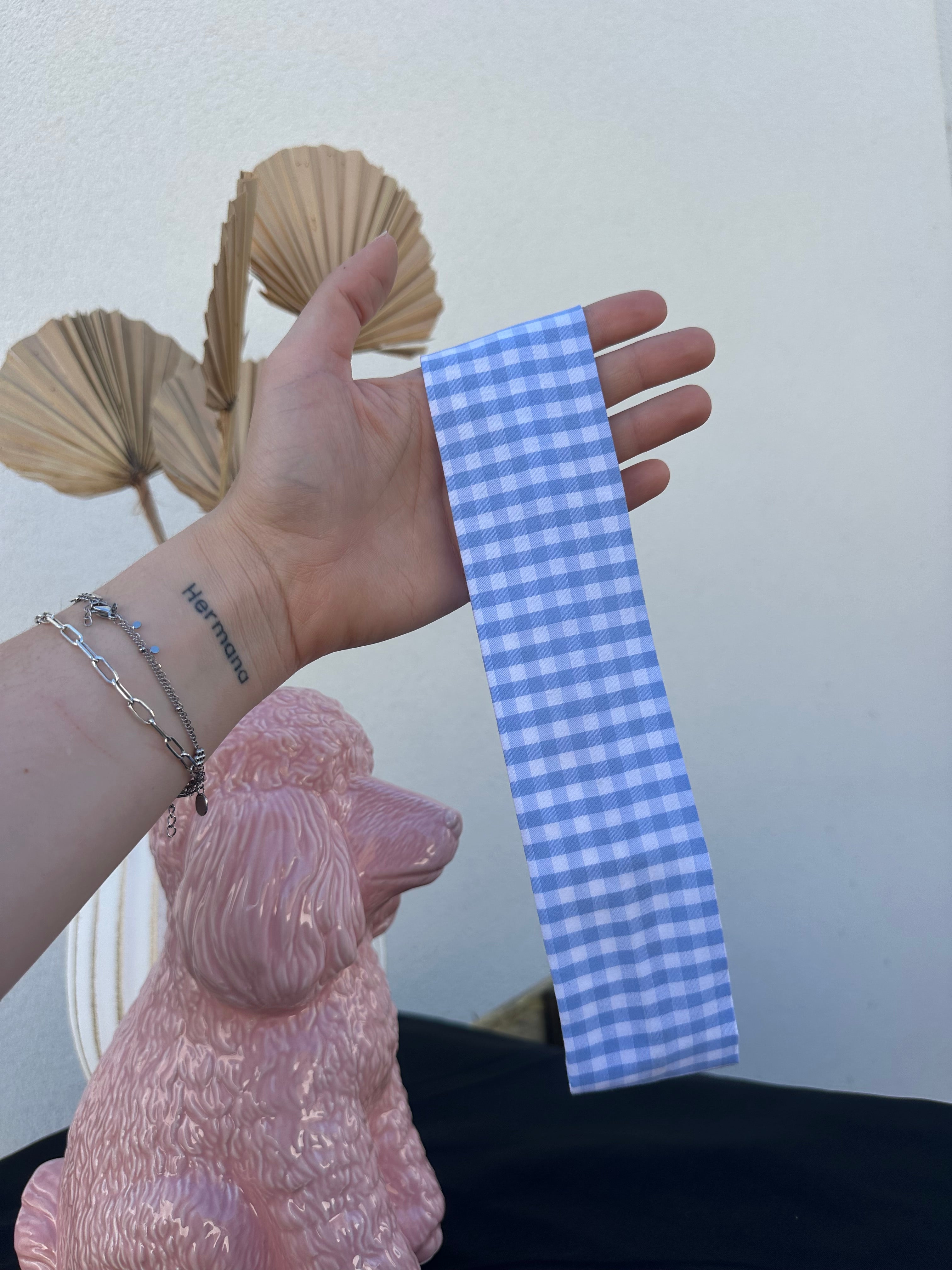 Titi Bandeau Vichy bleu
