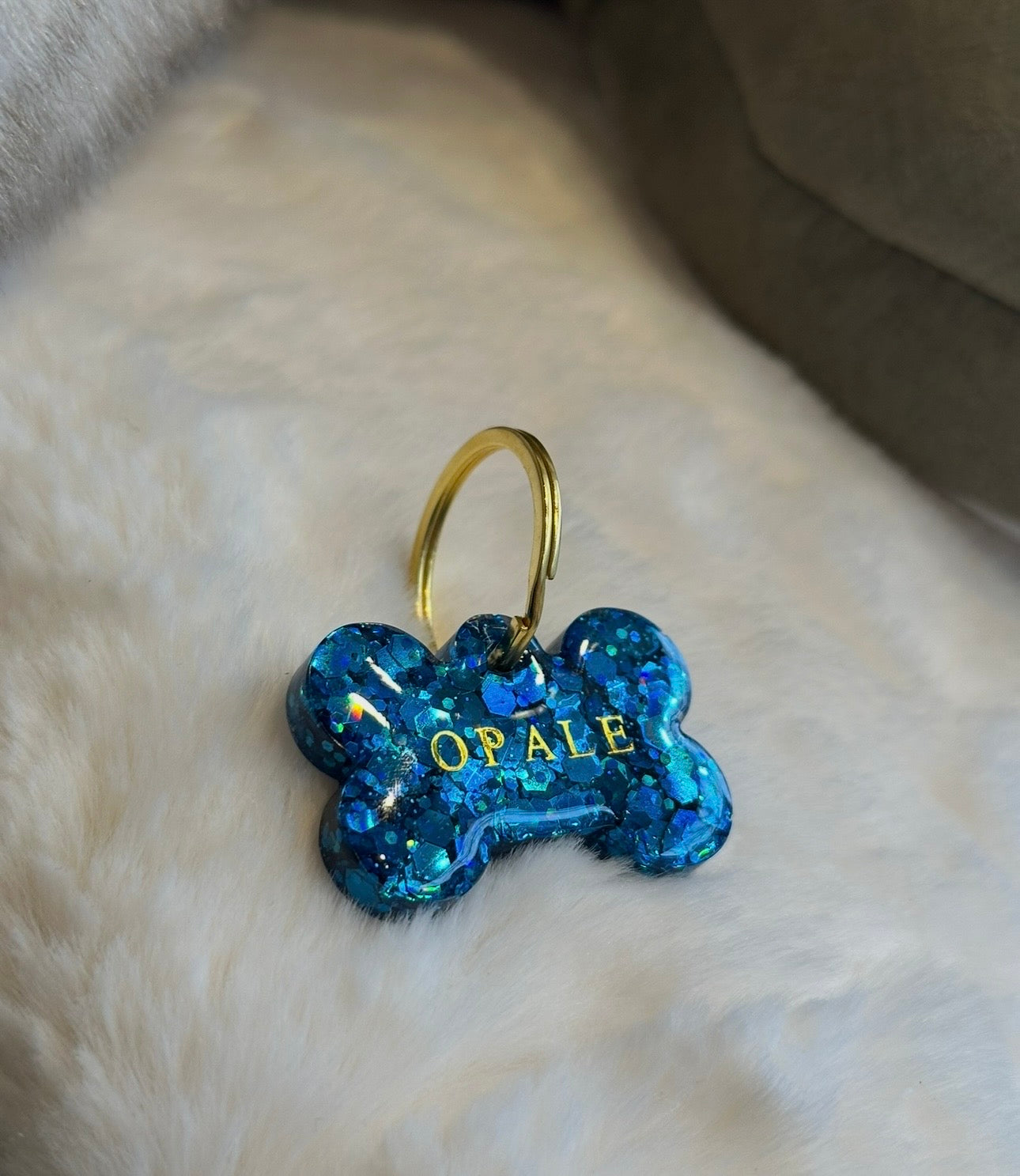 Médaille shiny bleu