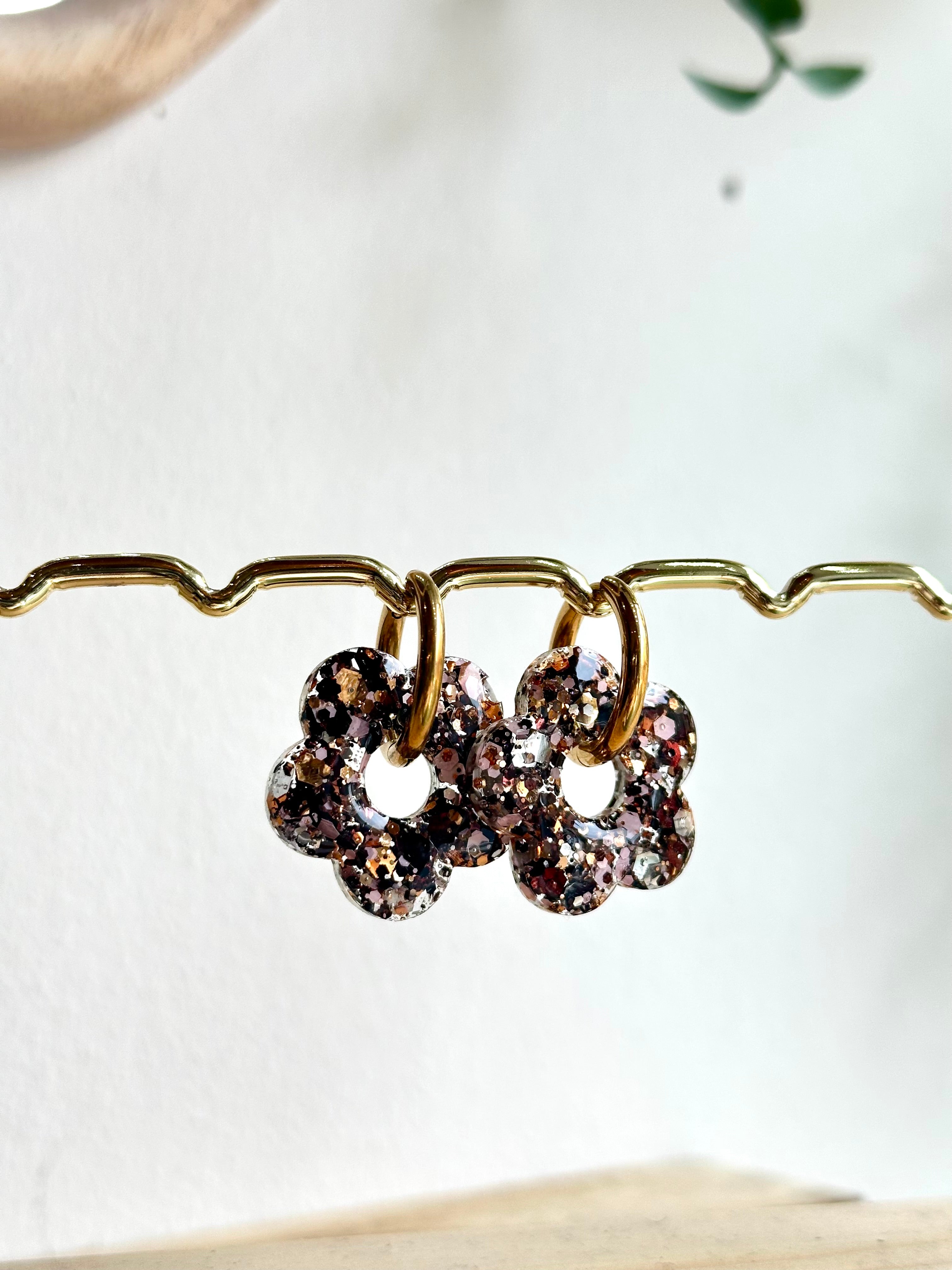 Thibolettes shiny rose et marron