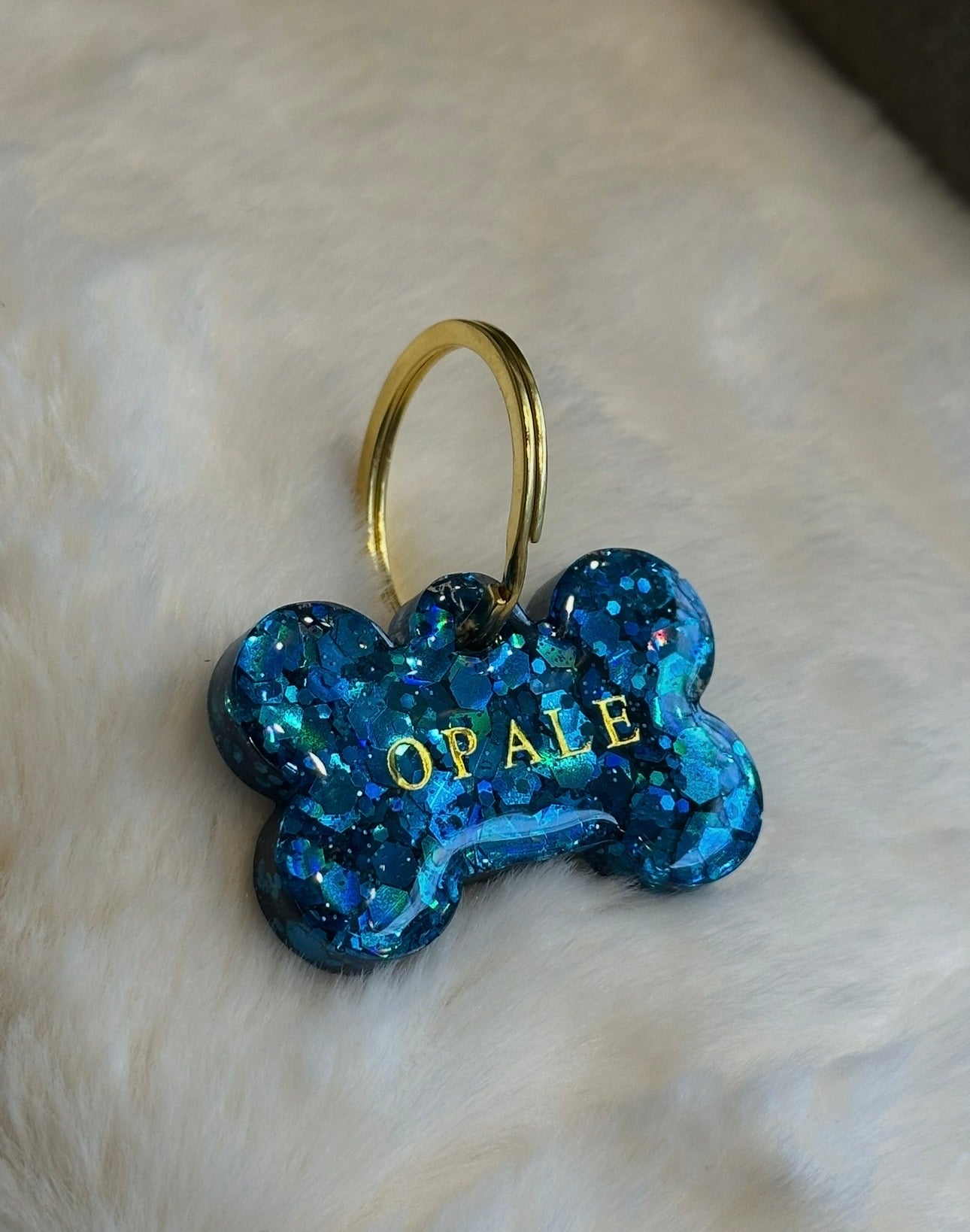 Médaille shiny bleu