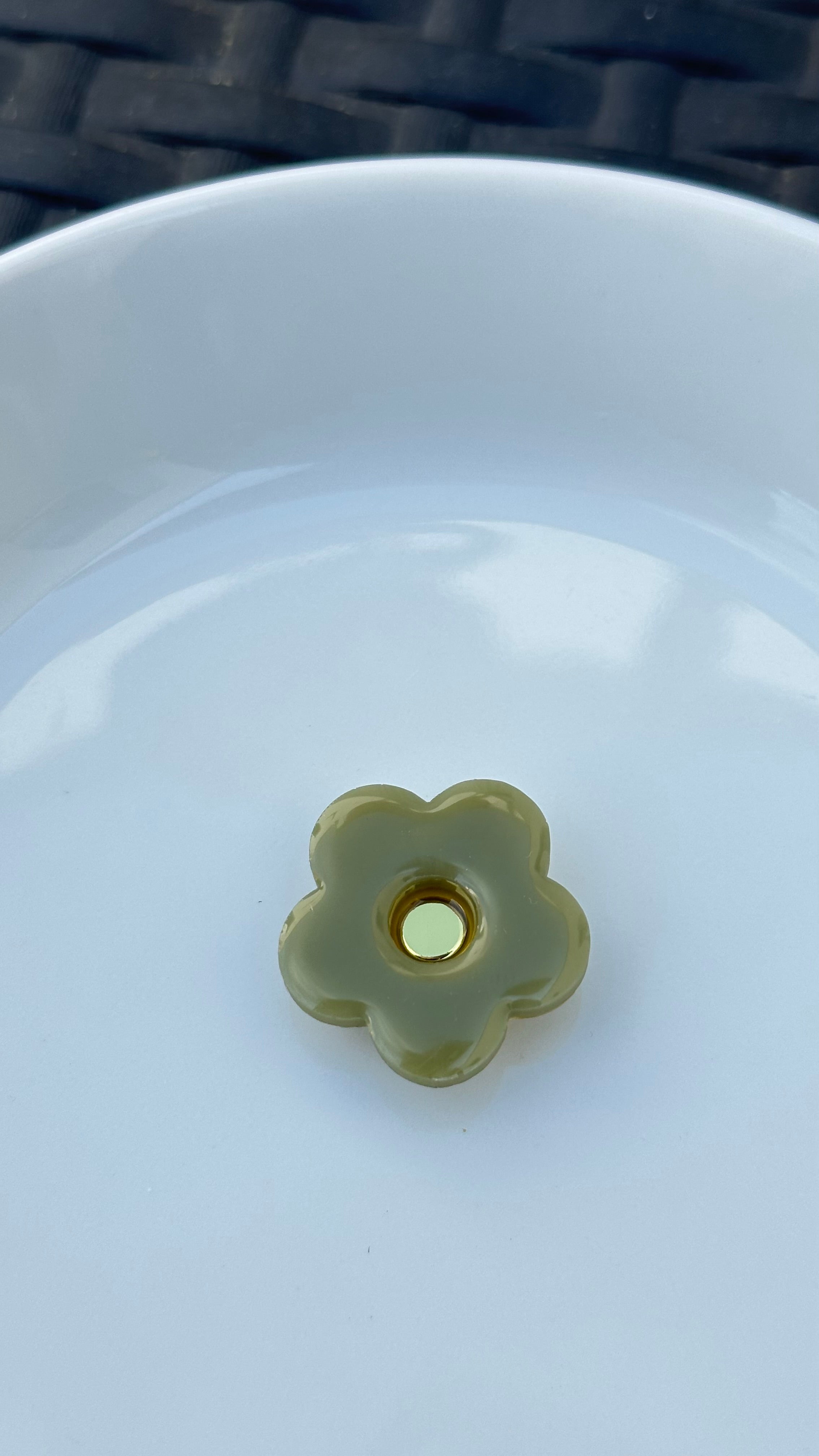 Titi bouton petite fleur sauge
