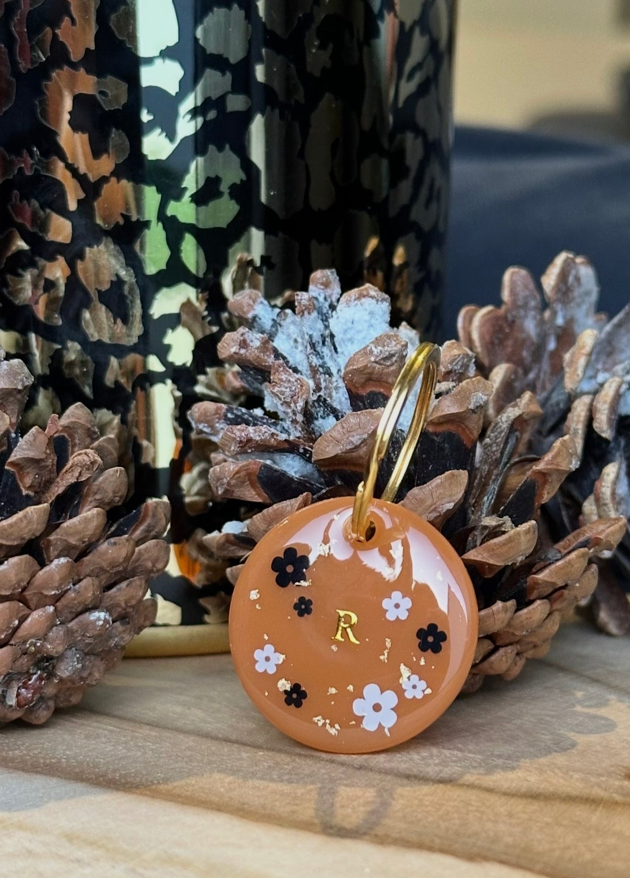 Médaille Flora orange