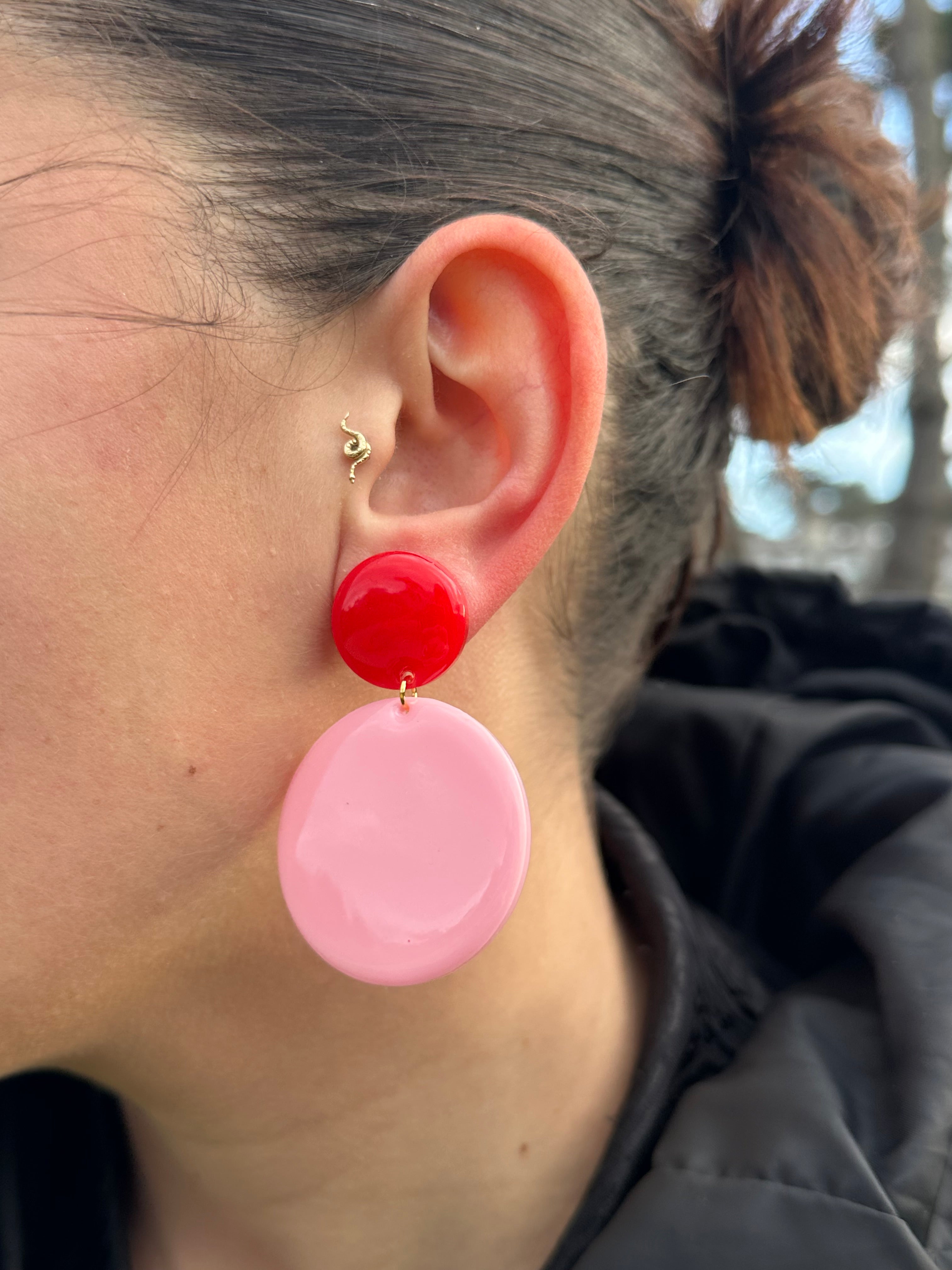 Les Manon rose rouge