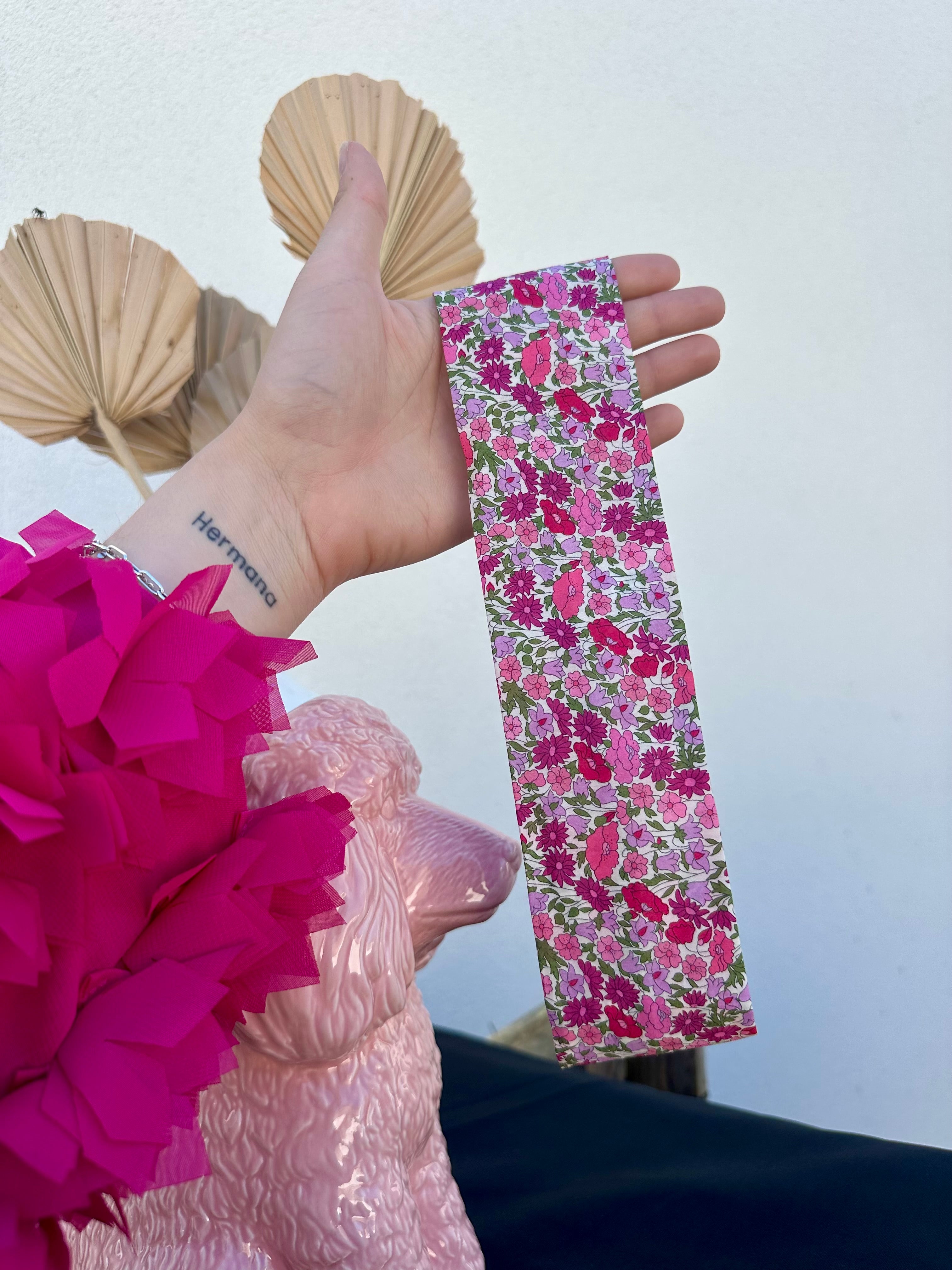 Titi Bandeaux Liberty fushia